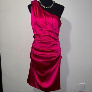 Suzi Chin for Maggy Boutique pink cocktail dress